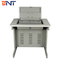 Cold Rolled Steel Flip Top Computer Desk , Manual Rotating Single Computer Table